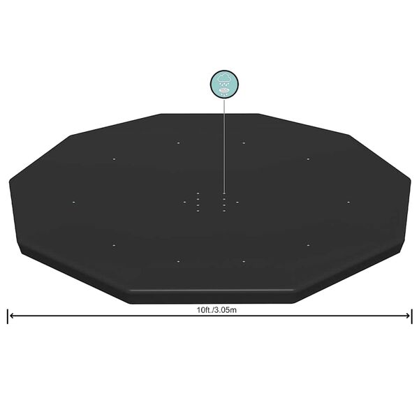 Bestway Kryt na baz&eacute;n Flowclear 305 cm