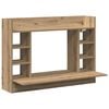 vidaXL N&aacute;stěnn&yacute; stolek dub artisan Kompozitn&iacute; dřevo 105 x 48 x 75 cm