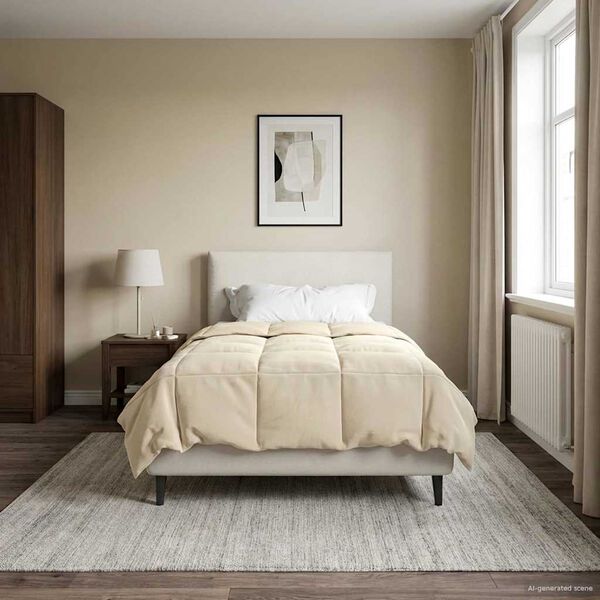 vidaXL Celoročn&iacute; přikr&yacute;vka &Scaron;něrov&aacute;n Kr&eacute;mov&aacute; 135 x 200 cm Mikrovl&aacute;kno