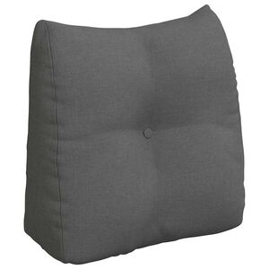 vidaXL Pol&scaron;t&aacute;ř na z&aacute;da Tmavě &scaron;ed&aacute; 45 x 24 x 50 cm textil