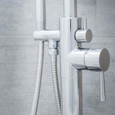 SCHÜTTE Koupelnová směšovací baterie se sprchovým setem CORNWALL chrom