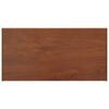 vidaXL Parapet okna Hněd&eacute; dřevo 60 x 40 x 4,5 cm PVC