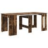 vidaXL J&iacute;deln&iacute; stůl 180 x 85 x 75 cm Kompozitn&iacute; dřevo Kouřov&yacute; dub