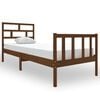 vidaXL R&aacute;m postele medově hněd&yacute; masivn&iacute; borovice 75x190 cm mal&eacute; 1lůžko
