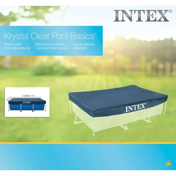 Intex Kryc&iacute; plachta na baz&eacute;n obd&eacute;ln&iacute;kov&aacute; 300 x 200 cm 28038