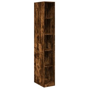 vidaXL &Scaron;atn&iacute; skř&iacute;ň kouřov&yacute; dub 30 x 50 x 200 cm kompozitn&iacute; dřevo