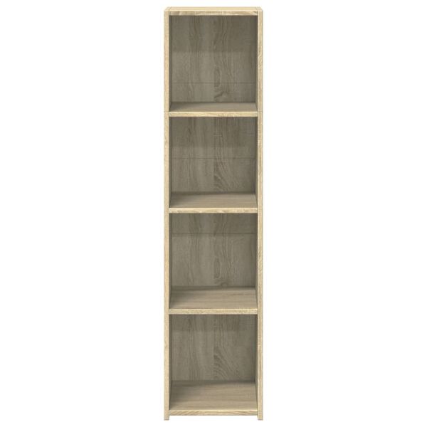 vidaXL Skř&iacute;ň highboard dub sonoma 30 x 41 x 124 cm kompozitn&iacute; dřevo