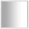 vidaXL Zrcadlo stř&iacute;brn&eacute; 40 x 40 cm