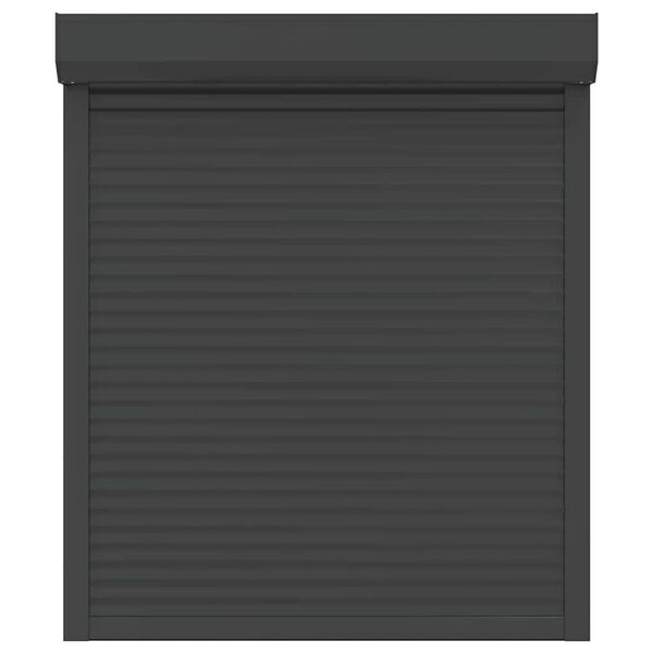 vidaXL Předokenn&iacute; roleta hlin&iacute;kov&aacute; 110 x 130 cm antracitov&aacute;