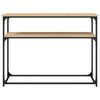vidaXL Konzolový stolek dub sonoma 100 x 35,5 x 75 cm kompozitní dřevo