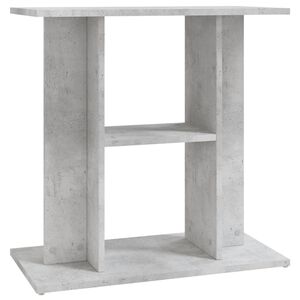 vidaXL Stojan na akv&aacute;rium betonov&yacute; &scaron;ed&yacute; 60 x 30 x 60 cm, dřevo