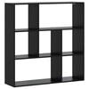 vidaXL Knihovna 102 x 29 x 103,5 cm Kompozitn&iacute; dřevo Čern&yacute; dub