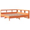 vidaXL Postel s knihovnou bez matrace 180 x 200 cm masivn&iacute; borovice