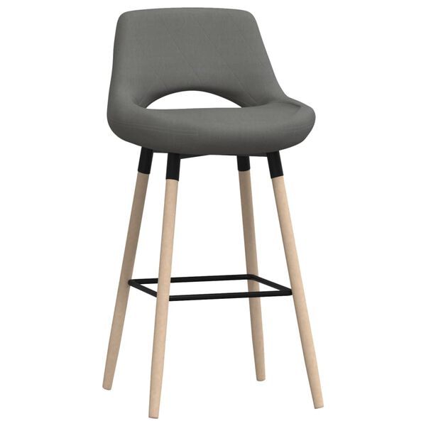 vidaXL Barov&aacute; židle světle &scaron;ed&aacute; textil