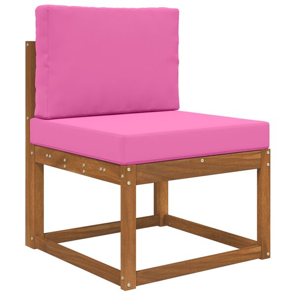 vidaXL Venkovn&iacute; pol&scaron;t&aacute;ř na pohovku 2 pcs Růžov&aacute; Polyester