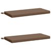vidaXL Polstry na lavice SOEST 2 ks 100% polyester Taupe