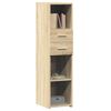vidaXL Skř&iacute;ň highboard dub sonoma 30 x 42,5 x 124 cm kompozitn&iacute; dřevo