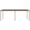 vidaXL Altán se zatahovací střechou 600 x 300 x 233 cm taupe
