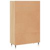 vidaXL Skř&iacute;ň highboard dub sonoma 69,5 x 31 x 115 cm kompozitn&iacute; dřevo
