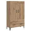 vidaXL Vysok&yacute; bufet Dub artisan 70 x 31 x 115 cm Kompozitn&iacute; dřevo