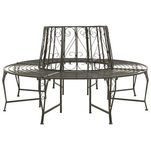 vidaXL Zahradn&iacute; lavice kolem stromu 160 cm ocel