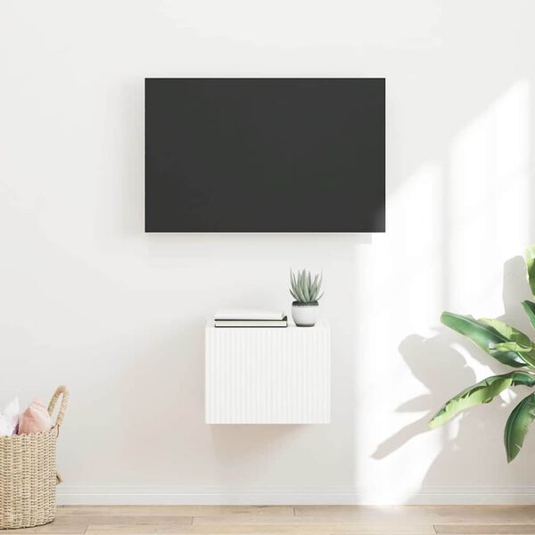 vidaXL TV wall cabinet Bílá 60 x 31 x 29.5 cm kompozitní dřevo