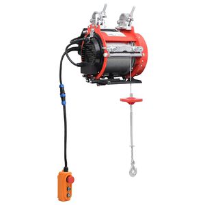 vidaXL Elektrick&yacute; kladkostroj na le&scaron;en&iacute; 800 kg 230 V