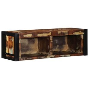 vidaXL TV skř&iacute;ňka v&iacute;cebarevn&eacute; 80x30x25 cm recyklovan&eacute; dřevo