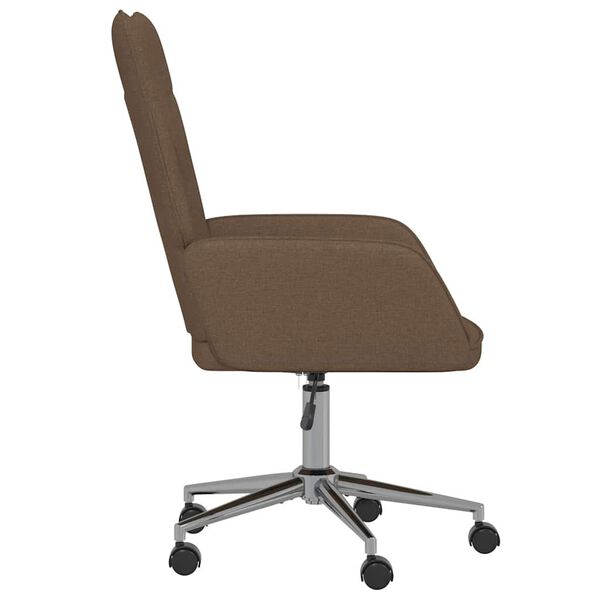 vidaXL Relaxačn&iacute; křeslo hněd&eacute; textil