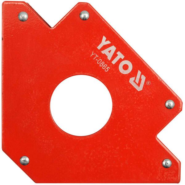 YATO Magnetick&yacute; &uacute;heln&iacute;k na svařov&aacute;n&iacute; s otvorem