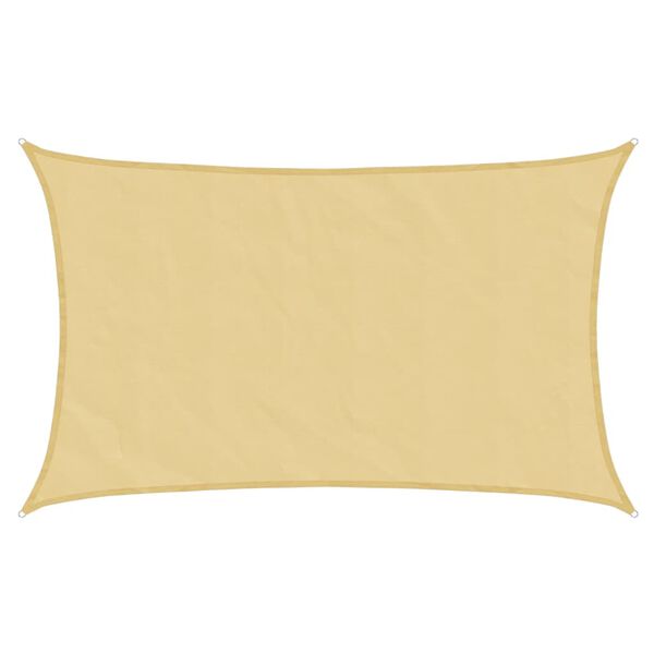 vidaXL St&iacute;nic&iacute; plachta p&iacute;skov&aacute; 8x5 m 100% polyester oxford