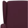 vidaXL Mas&aacute;žn&iacute; křeslo fialov&eacute; textil