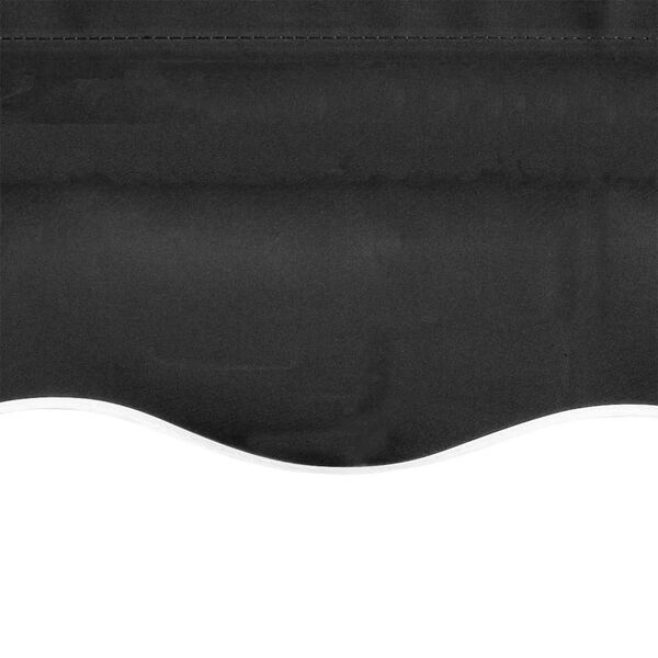 vidaXL Plachta na mark&yacute;zu antracitov&aacute; 4,5 x 3 m pl&aacute;těn&aacute;