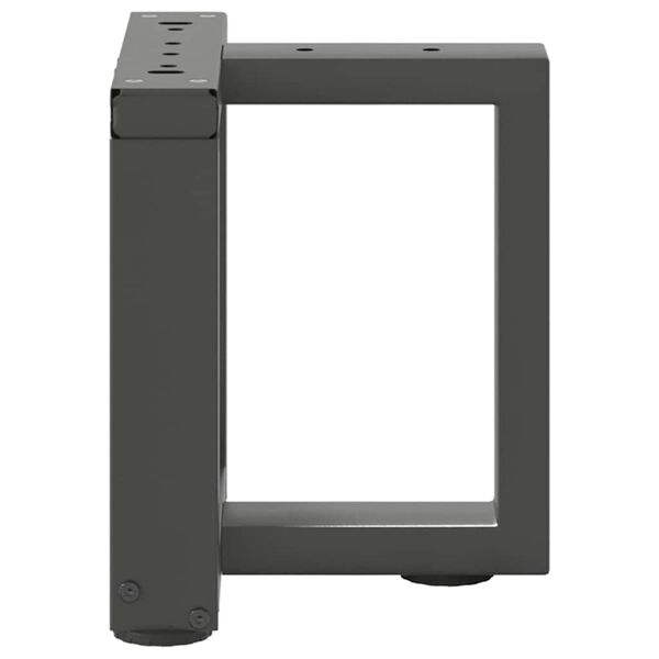 vidaXL Nohy konferenčn&iacute;ho stolku ve tvaru T, 2 ks, antracitov&eacute;, 30 x 25 x (30-31) cm, ocel