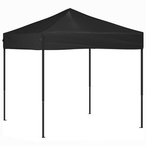 vidaXL Skl&aacute;dac&iacute; party stan čern&yacute; 2 x 2 m