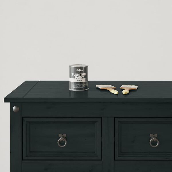 vidaXL Barva na nábytek Černá 10 x 10 x 12,2 cm Tisk na zeď