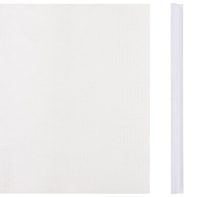 vidaXL Stínící plotové fólie 4 ks PVC 35 x 0,19 m bílé
