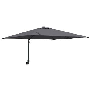 vidaXL Zahradn&iacute; slunečn&iacute;k Antracit 248,5 x 247,5 x 160 cm