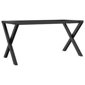 vidaXL Nohy ke konferenčn&iacute;mu stolu X r&aacute;m 90 x 30 x 43 cm ocel