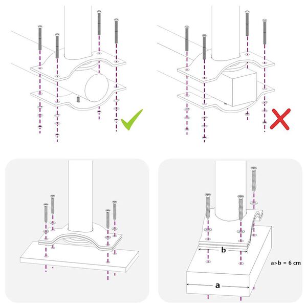 vidaXL Zatahovací boční markýza / zástěna na terasu 60x300 cm krémová