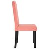 vidaXL J&iacute;deln&iacute; židle 4 ks růžov&eacute; samet