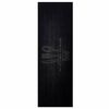 vidaXL Kuchyňsk&yacute; koberec Př&iacute;bory Čern&aacute; 180 x 60 cm samet