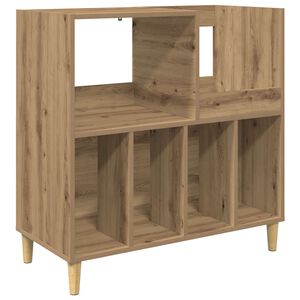 vidaXL Stojan na gramofon Dub artisan 82 x 39,5 x 82,5 cm