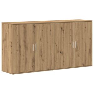 vidaXL Serv&iacute;rovac&iacute; skř&iacute;ň 2 pcs Artisanov&yacute; dub 79 x 38 x 80 cm
