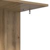 vidaXL Bočn&iacute; stůl Artisanov&yacute; dub 45 x 40 x 62,5 cm kompozitn&iacute; dřevo