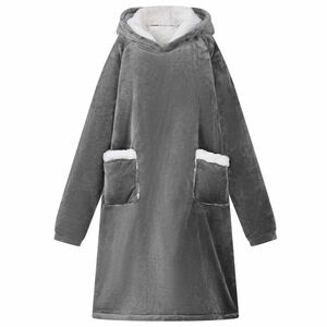 vidaXL Mikina s kapuc&iacute; Tmavě &scaron;ed&aacute; M Fleece a flanel