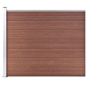 vidaXL Plotov&yacute; d&iacute;lec WPC 175 x 146 cm hněd&yacute;