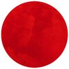 vidaXL Koberec HUARTE kr&aacute;tk&yacute; vlas měkk&yacute; a prateln&yacute; červen&yacute; &Oslash; 200 cm