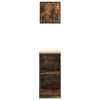 vidaXL Gar&aacute;žov&eacute; skř&iacute;ně 2 ks kouřov&yacute; dub kompozitn&iacute; dřevo
