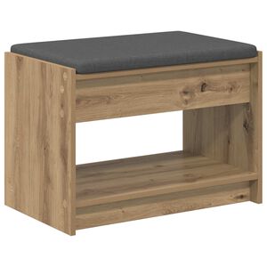 vidaXL Chodbičkov&aacute; lavice Řemesln&yacute; Dub 63 x 38 x 45 cm